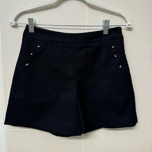 Roem Navy Blue Shorts